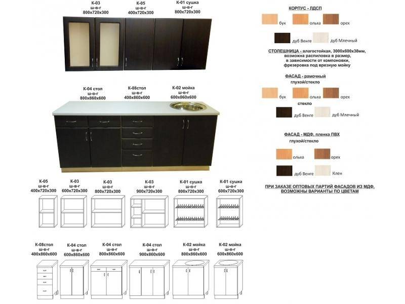 кухонный гарнитур прямой в Стерлитамаке