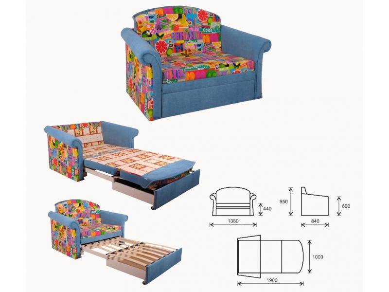 диван детский малютка в Стерлитамаке