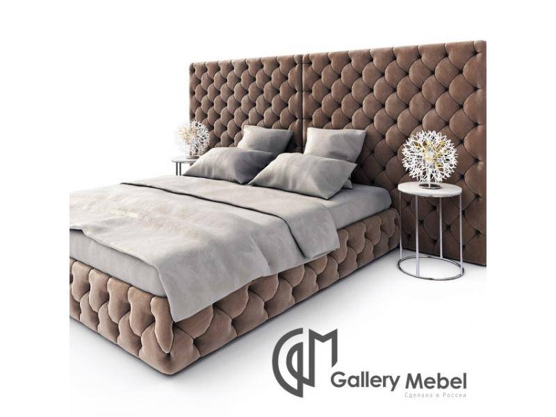 кровать с большим изголовьем letto gm 12 в Стерлитамаке