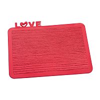 разделочная доска happy board love, красная в Стерлитамаке