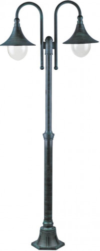 садово-парковый светильник arte lamp malaga a1086pa-2bg в Стерлитамаке