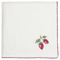 салфетка strawberry red w/embroidery в Стерлитамаке