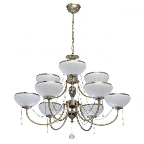 подвесная люстра mw-light фелиция 347019309 белая в Стерлитамаке