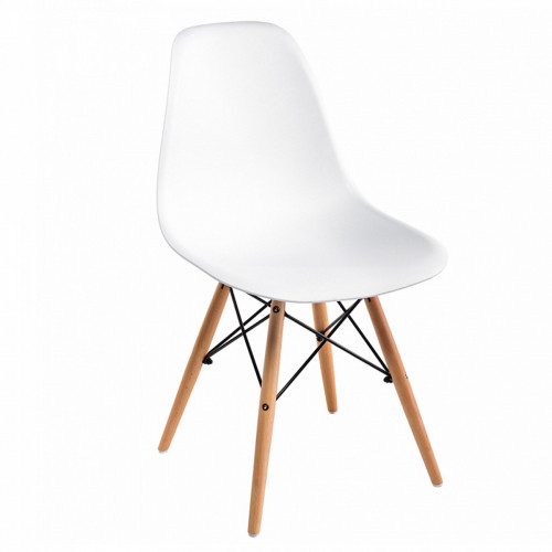 стул деревянный eames pc-015 white в Стерлитамаке