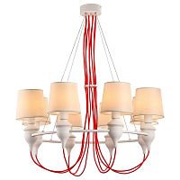 подвесная люстра arte lamp sergio a3325lm-8wh в Стерлитамаке