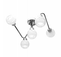 потолочная люстра idlamp agostina 361/5a-whitechrome в Стерлитамаке