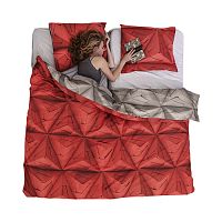 постельное белье оригами красный (200*220) в Стерлитамаке