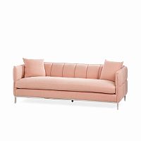 диван casper sofa прямой розовый в Стерлитамаке