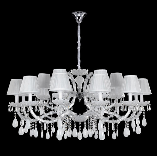 подвесная люстра crystal lux blanca sp18 белая в Стерлитамаке