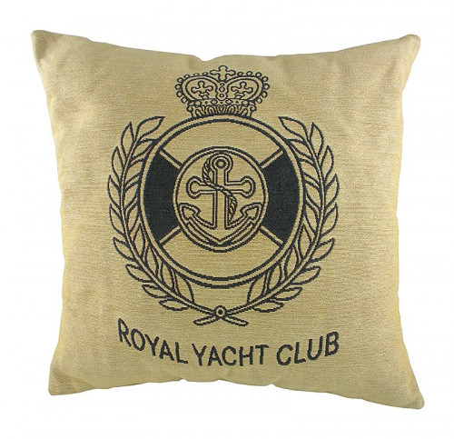 подушка с гербом королевского royal yacht club в Стерлитамаке