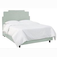 кровать двуспальная 160x200 зеленая paxton bed mint в Стерлитамаке