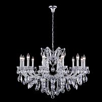 подвесная люстра crystal lux hollywood sp12 chrome в Стерлитамаке