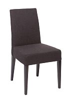 стул aylso dining chair кожа тёмно-коричневая в Стерлитамаке