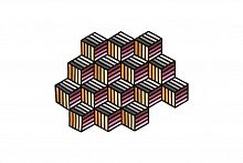 ковер parquet hexagon orange 305x188 от gan в Стерлитамаке