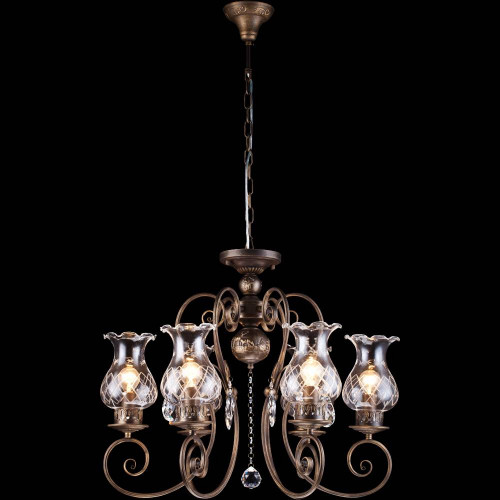 подвесная люстра arte lamp palermo a2053lm-6br в Стерлитамаке