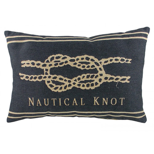 подушка с морским узлом nautical knot denim в Стерлитамаке