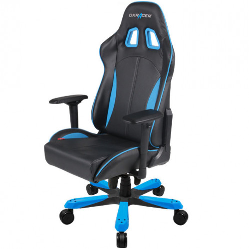 кресло геймерское dxracer king ks57 черно-синее в Стерлитамаке