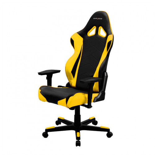 кресло геймерское dxracer racing re0 черно-желтое в Стерлитамаке