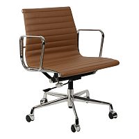 кресло eames style коричневая кожа в Стерлитамаке