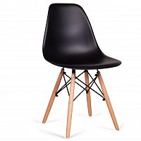 стул деревянный pc-015 черный (eames style) в Стерлитамаке