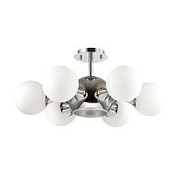 потолочная люстра odeon light miolla 3972/7c белая в Стерлитамаке