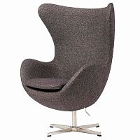 кресло egg chair серое в Стерлитамаке