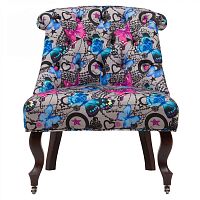 кресло мягкое amelie french country chair бабочки в Стерлитамаке