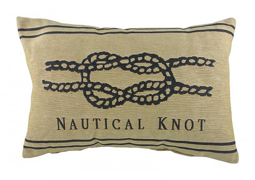 подушка с морским узлом nautical knot natural в Стерлитамаке