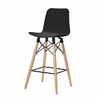 полубарный стул eiffel (eames style) черный в Стерлитамаке