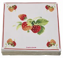 салфетки бумажные клубника comptoir de famille в Стерлитамаке
