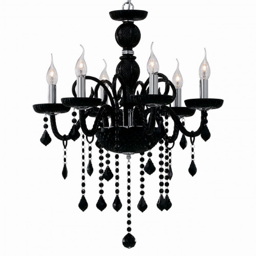 подвесная люстра ideal lux giudecca sp6 nero в Стерлитамаке