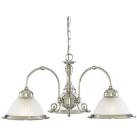 подвесная люстра arte lamp american diner a9366lm-3ss белая в Стерлитамаке