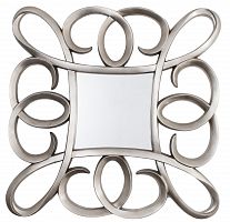 зеркало серебряное квадратное в фигурной раме silver swirl frame от rvastley в Стерлитамаке