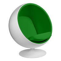 кресло eero aarnio style ball chair зеленое в Стерлитамаке