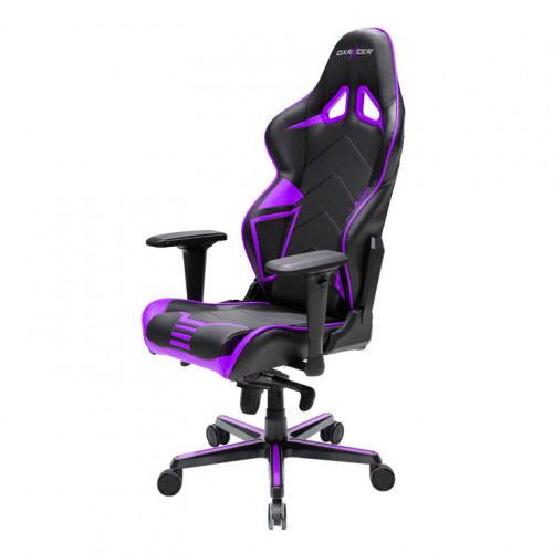 кресло геймерское dxracer racing черно-фиолетовое в Стерлитамаке