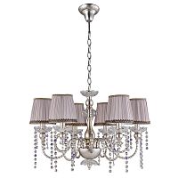 подвесная люстра crystal lux alegria sp6 silver-brown в Стерлитамаке