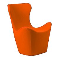 кресло papilio lounge chair оранжевое в Стерлитамаке