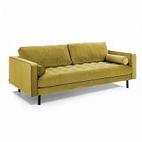 диван bogart sofa 2 двухместный темно-желтый от la forma (ex julia grup) в Стерлитамаке