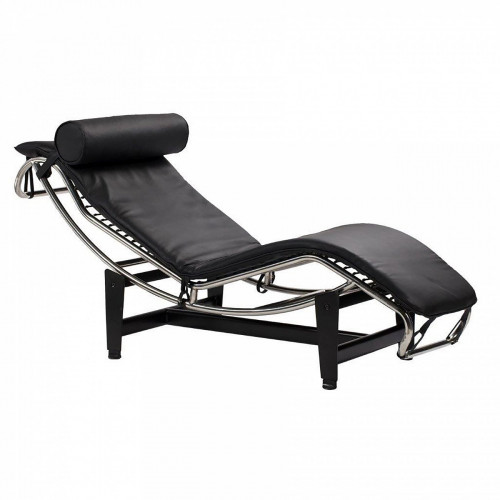 шезлонг chaise longue lc4 черный в Стерлитамаке