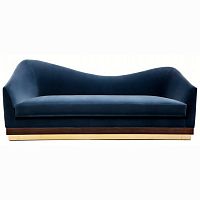 диван hughes sofa прямой синий в Стерлитамаке