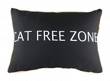 подушка с надписью cat free zone в Стерлитамаке