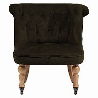 кресло amelie french country chair серо-коричневое в Стерлитамаке