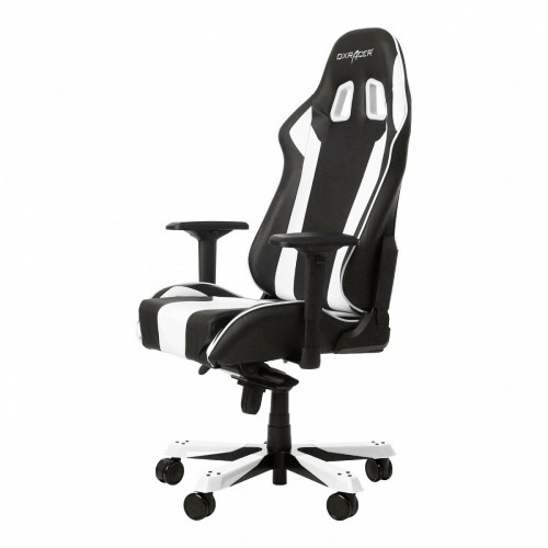 кресло геймерское dxracer king ks06 черно-белое в Стерлитамаке