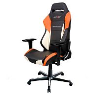 кресло геймерское dxracer drifting черно-бело-оранжевое в Стерлитамаке