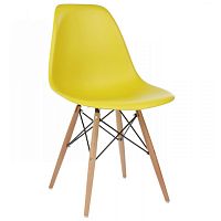 стул деревянный eames pc-015 yellow в Стерлитамаке