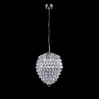 подвесной светильник crystal lux charme sp2+2 led chrome/transparent в Стерлитамаке