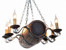 люстра бочонок коричневая в Стерлитамаке