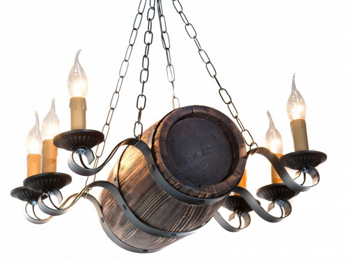 люстра бочонок коричневая в Стерлитамаке