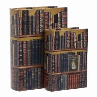 шкатулки-книги, набор из 2 шт. мультиколор в Стерлитамаке