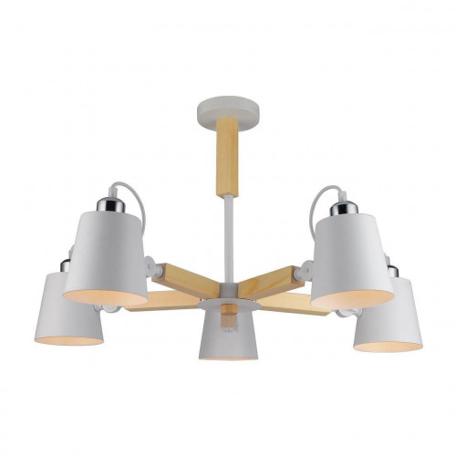потолочная люстра arte lamp a7141pl-5wh белая в Стерлитамаке